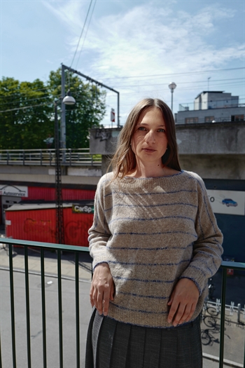 BRIGHT LINE BLOUSE af Inga Walløe